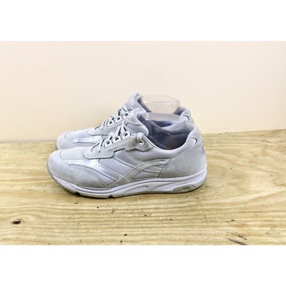 SAS Shoes Womens 9M Suede Gray Tour Mesh Sneakers Athletic Walking USA - Picture 1 of 7